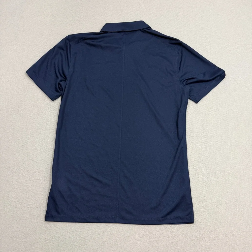 Nike Dri-FIT Michigan Recreational Sports Polo Shirt Small Wolverines Blue NWOT